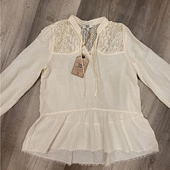 True Craft 100% COTTON BOHO blouse - Picture 2 of 6